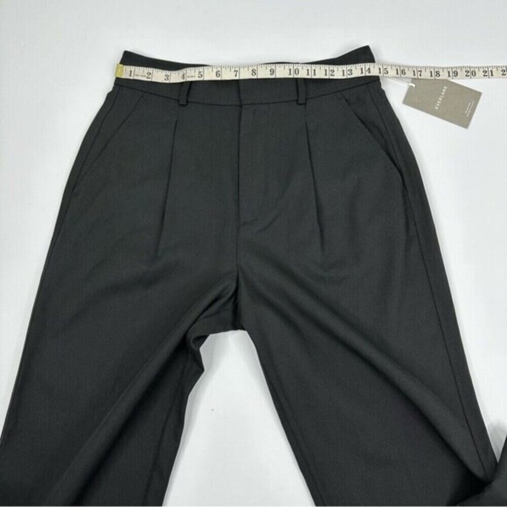 Everlane Women’s NWT‎ Black Career The Way-High Taper Trouser Pant 4/W29/L27 - Picture 9 of 12